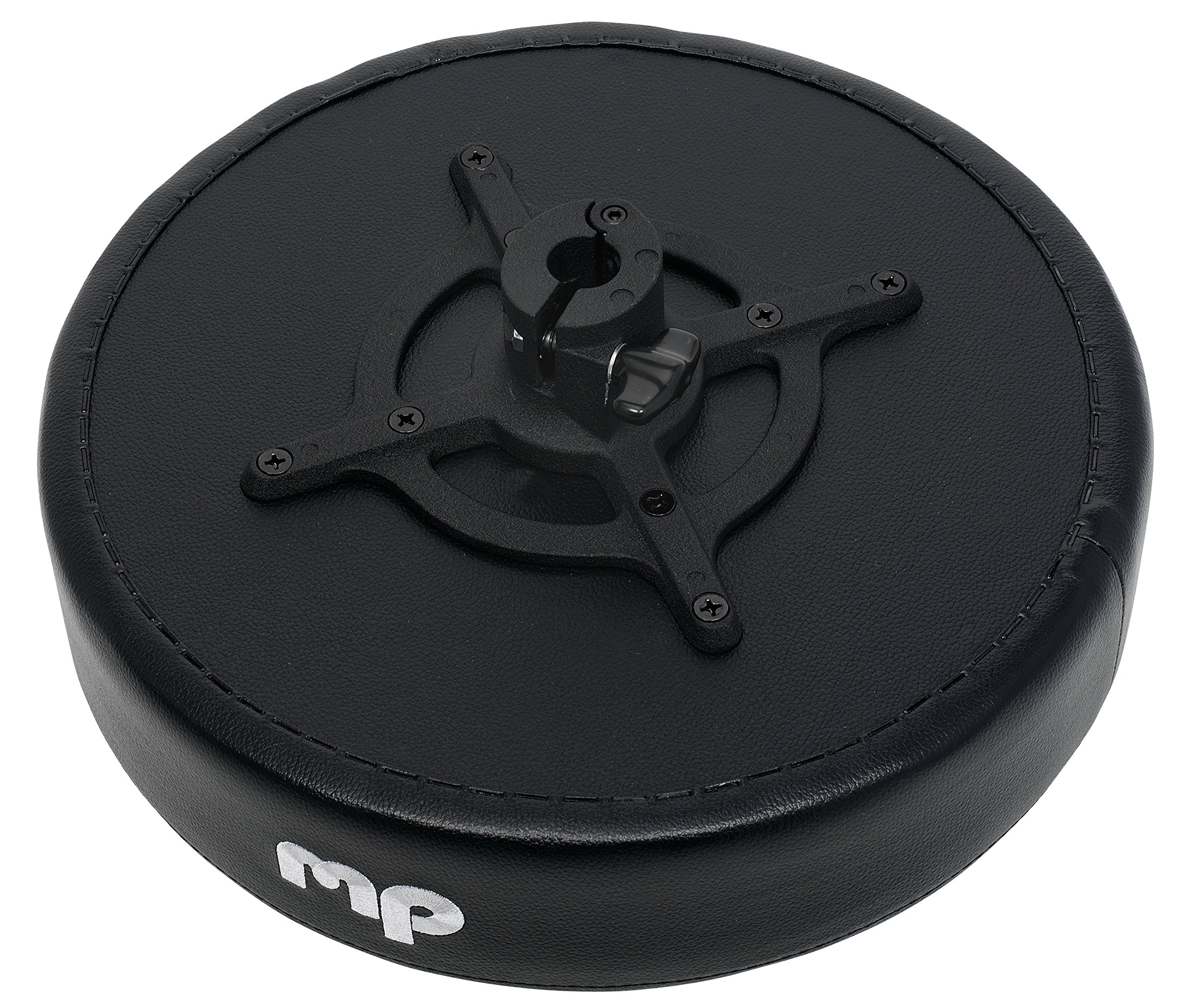 DW Drum Workshop 9000 Series 9101 Low Tripod Drum Throne - Adjustable Height Drum Seat for Drummers, Perfect for Practice, Studio & Live Performances