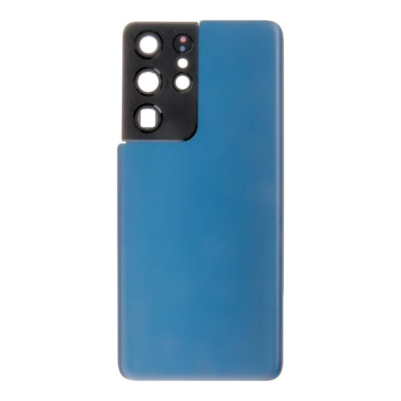 Samsung Galaxy S21 Ultra 5G Rear Glass Replacement with Camera Lens - OEM Quality Back Cover Repair Part for DIY Fix | Perfect for Cracked or Damaged Phone Back Panel Replacement