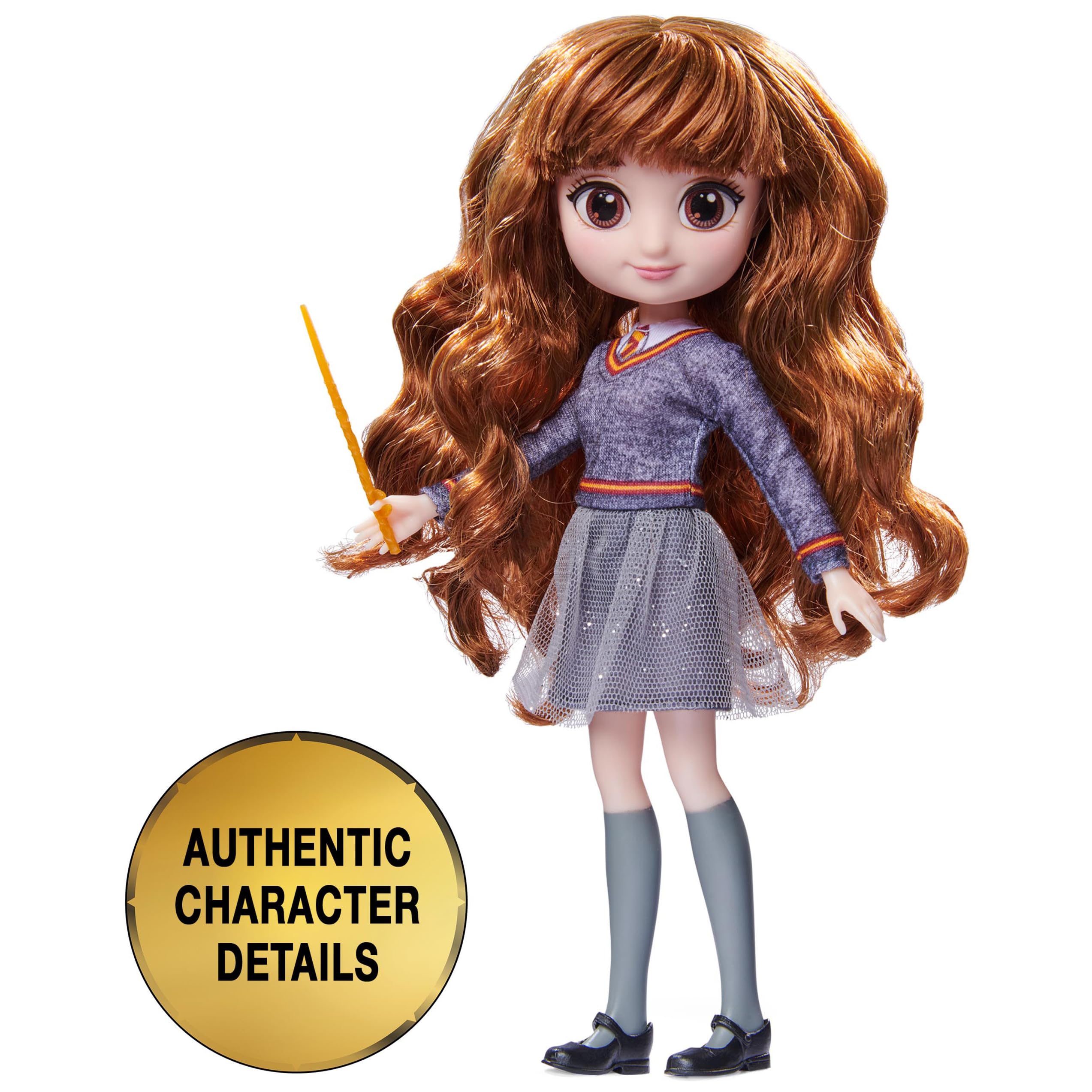 Harry Potter Hermione Granger 8-inch Doll - Collectible Toy for Kids Ages 5+ | Perfect for Birthday Gifts, Christmas Presents & Harry Potter Themed Parties