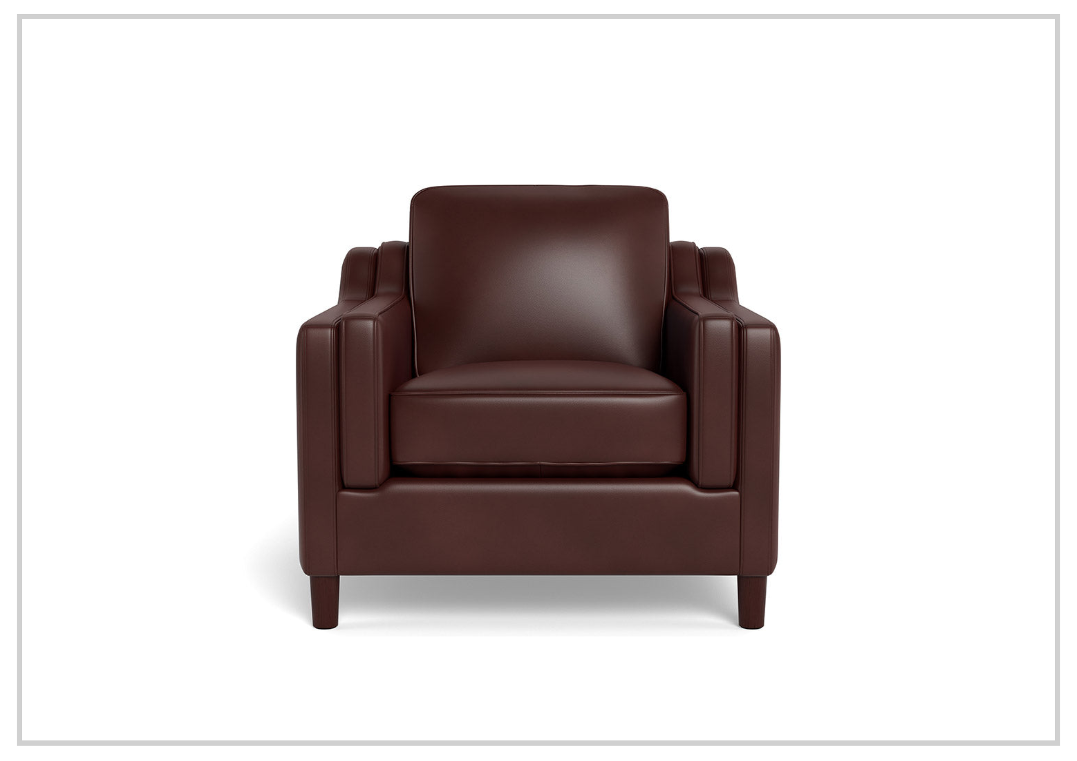 Premium Hydeline Bella Top Grain Leather Chair with Track Arms - Ergonomic Office Chair for Home & Executive Workspaces