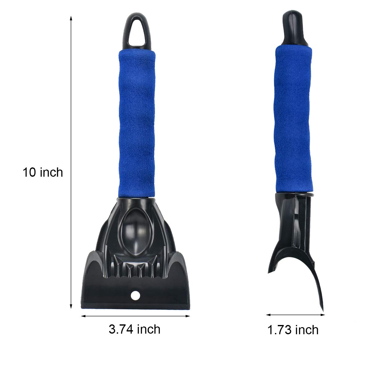 Premium Ice Scraper for Cars & Trucks - Heavy Duty Windshield Ice Remover Tool for Frost, Snow & Ice - Perfect for Winter Car Care & Emergency Roadside Use