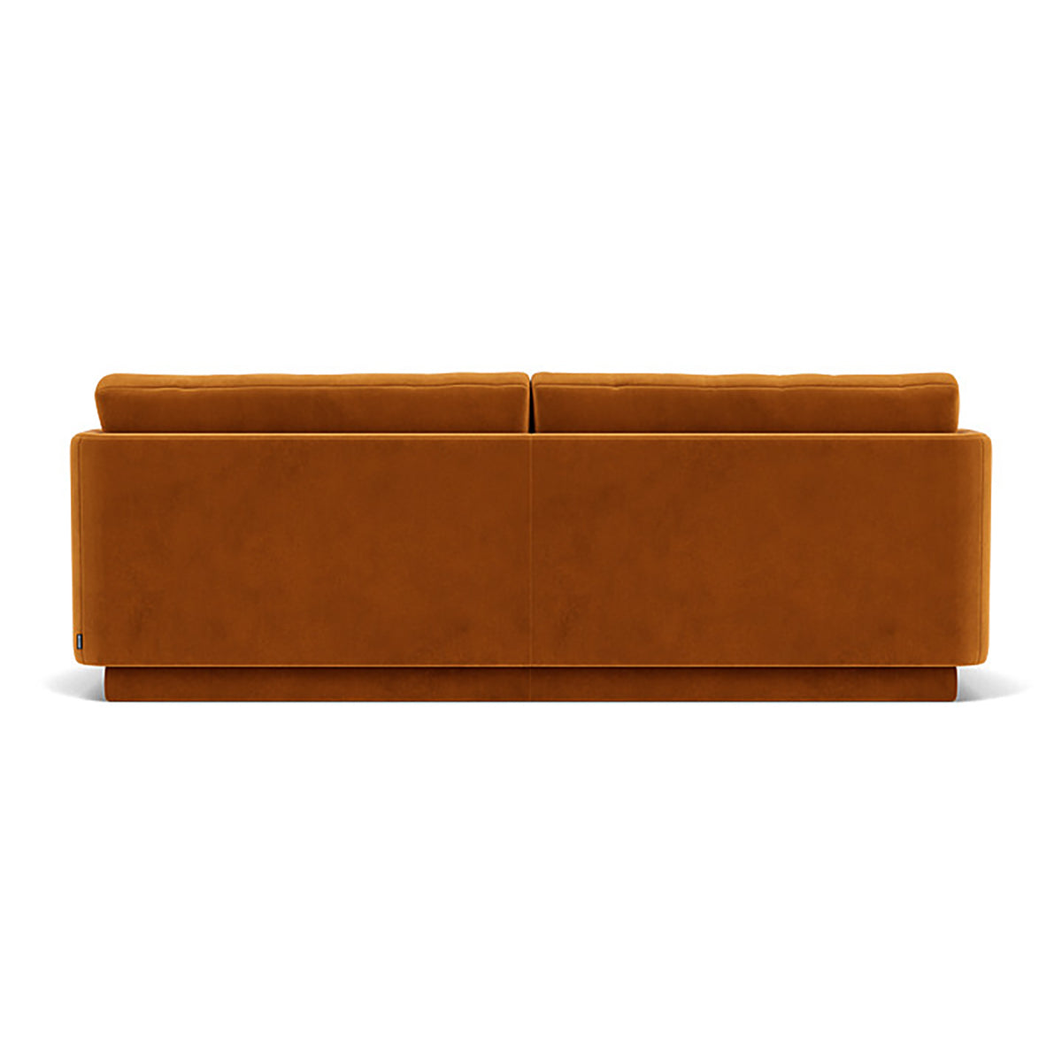 Emma Velvet 3 Seater Sofa - Luxurious Modern Living Room Couch for Small Spaces | Soft Upholstered Sectional Sofa Bed for Apartment, Lounge & Home Theater