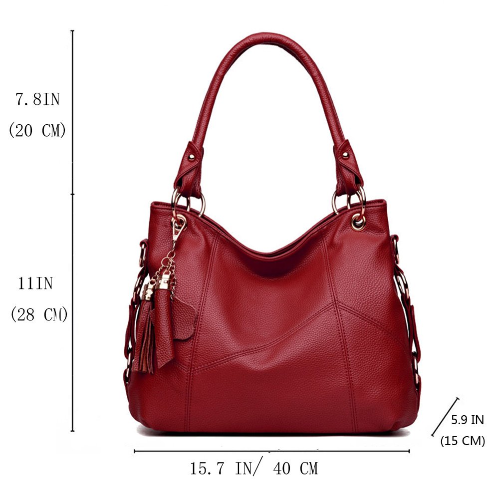 Stylish Women's Top Handle Shoulder Bag - Fashionable Satchel Handbag & Tote Purse for Work, Travel, and Daily Use