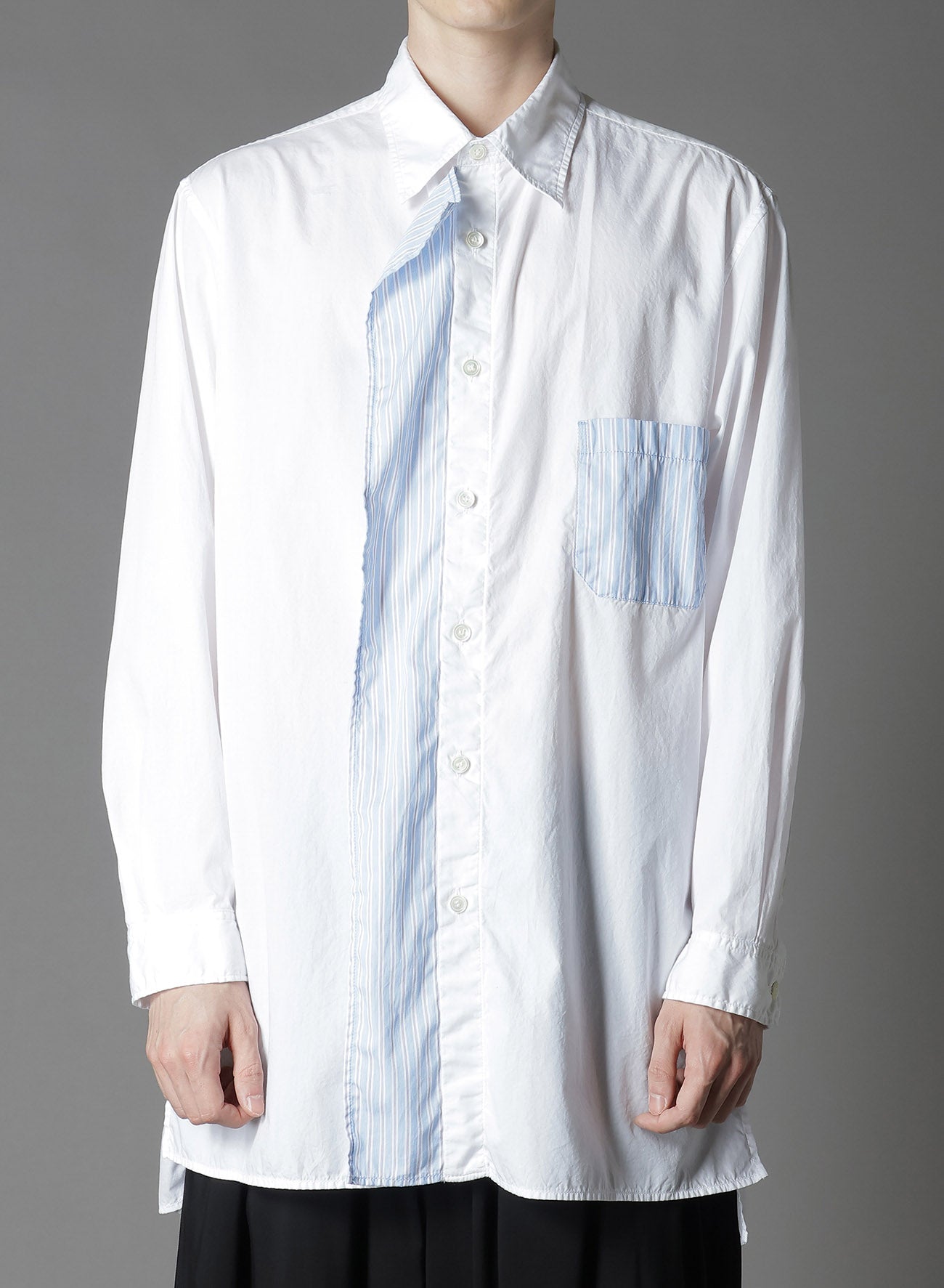 Cotton Broad Stripe Ruffle Shirts for Women - Stylish & Comfortable Blouse for Casual Wear, Office, and Date Nights
