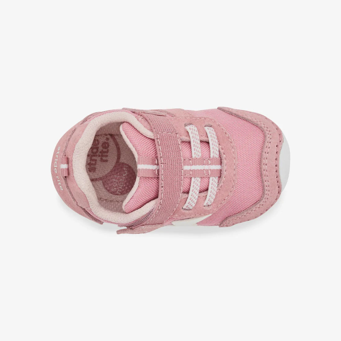 Stride Rite Pink Zips Runner Baby Toddler Sneakers - Lightweight Walking Shoes for Girls First Steps & Playtime
