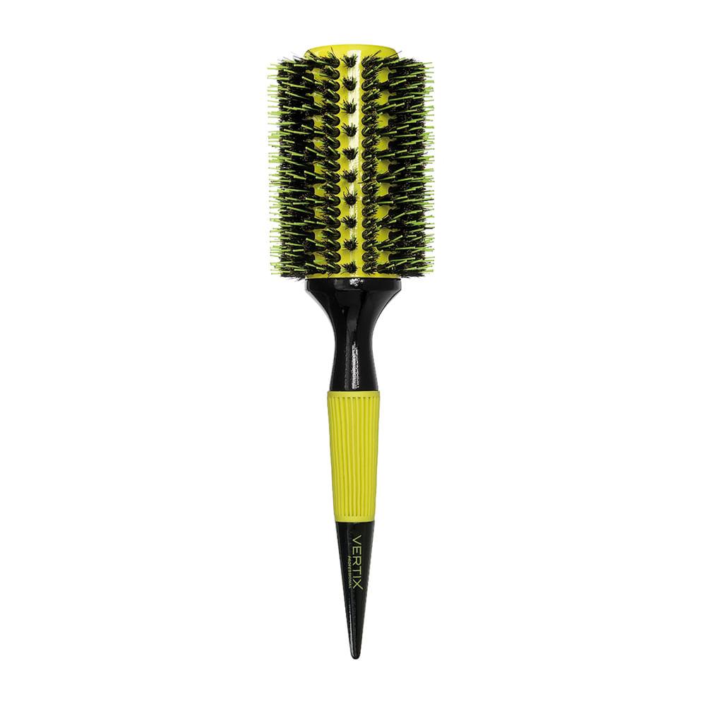 Vertix Professional Ceramic Color 43 Straightening Brush - Ionic Hair Straightener & Styler for Smooth, Frizz-Free Hair at Home or Salon Use