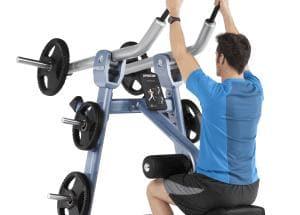 Precor Discovery Series Pull Down (DPL0305) - Premium Gym Strength Equipment for Home & Commercial Use - Perfect for Lat Pulldown & Back Workouts