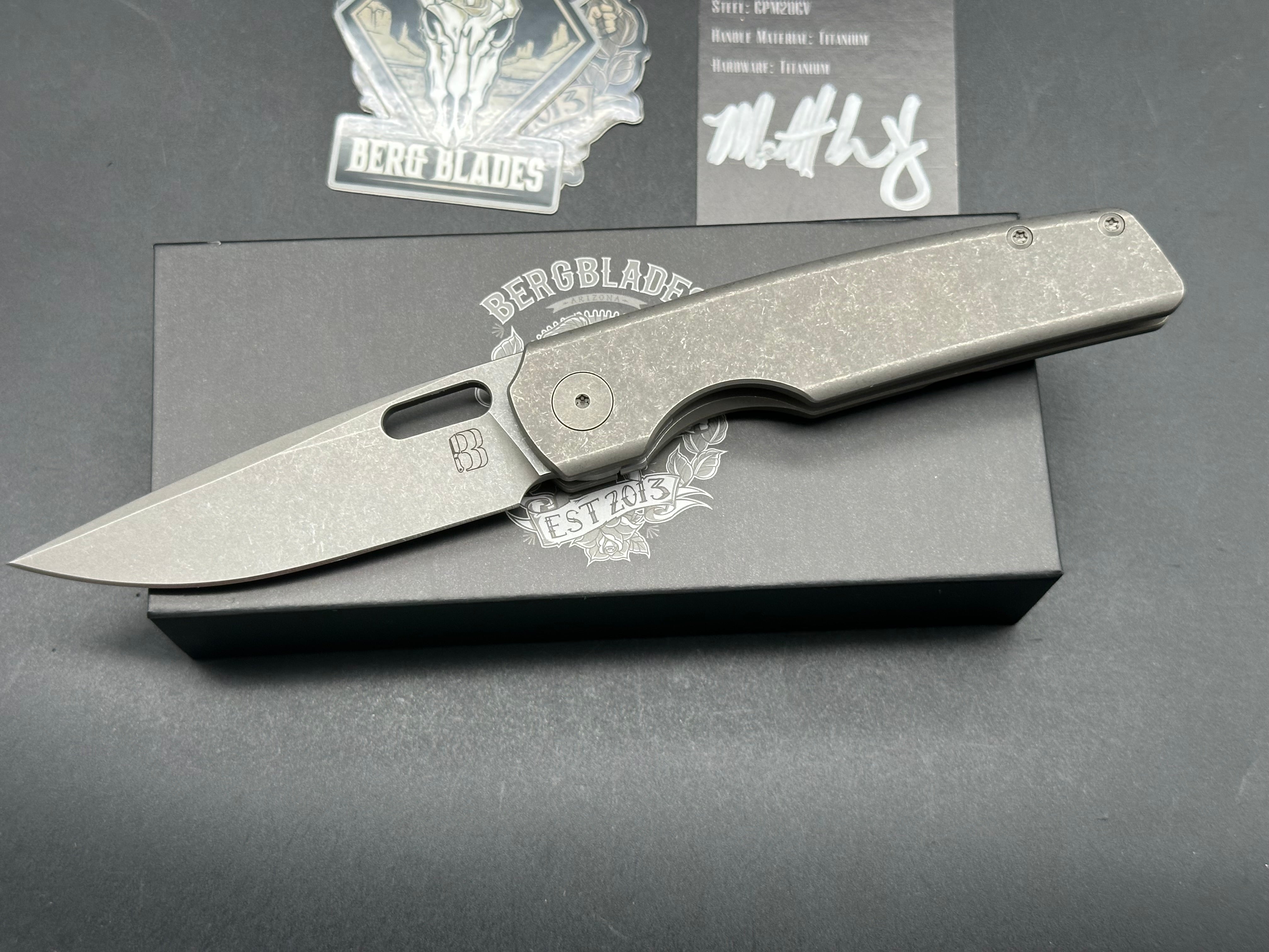 Berg Blades Sweeney Folding Knife - 3.35