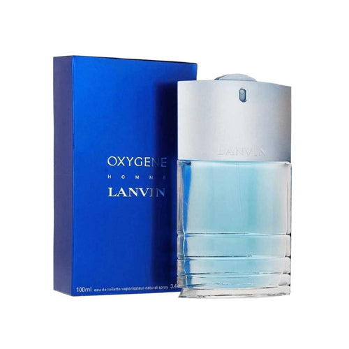 Lanvin Oxygene Homme 100ml Eau de Toilette for Men - Fresh Citrus & Woody Fragrance | Daytime Wear, Office & Casual Occasions