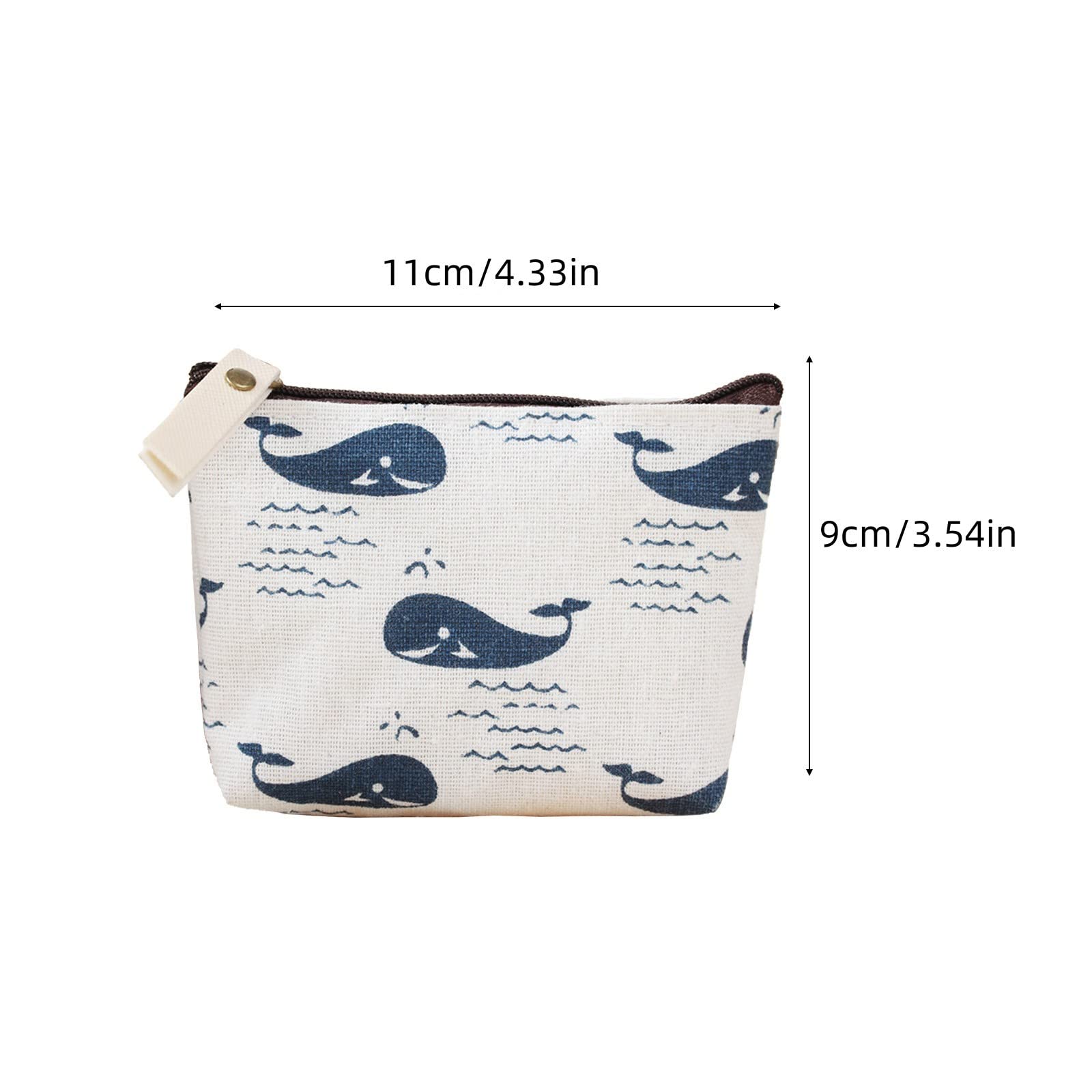 Waterproof Canvas Zipper Pouch 3