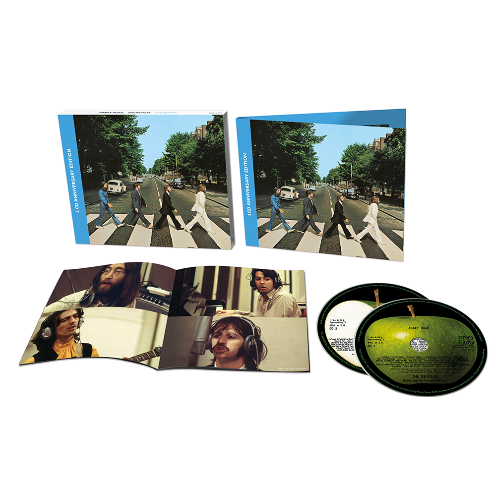 The Beatles Abbey Road 50th Anniversary Deluxe Edition 2CD Set - Limited Edition Remastered Album for Music Collectors & Vinyl Enthusiasts | Perfect for Home Listening, Gifts & Beatles Fans