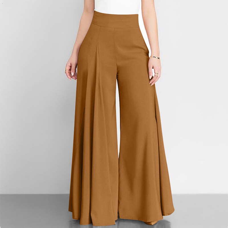Elegant High Waist Pants for Women - Comfortable Stretchy Trousers for Office, Travel & Casual Wear