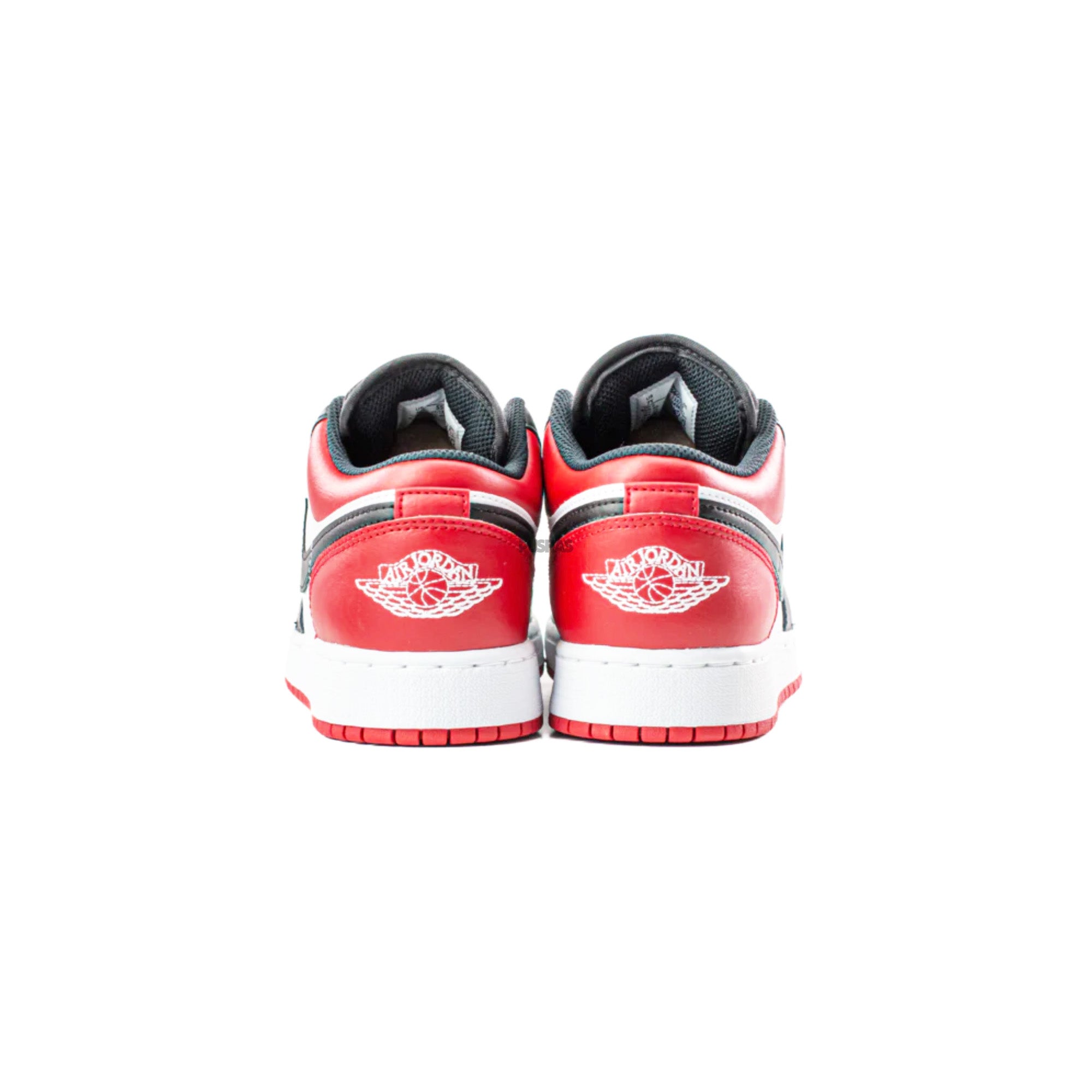 Air Jordan 1 Low 'Bred Toe' GS Sneakers (2021) - Women's Basketball Shoes for Casual Wear & Street Fashion