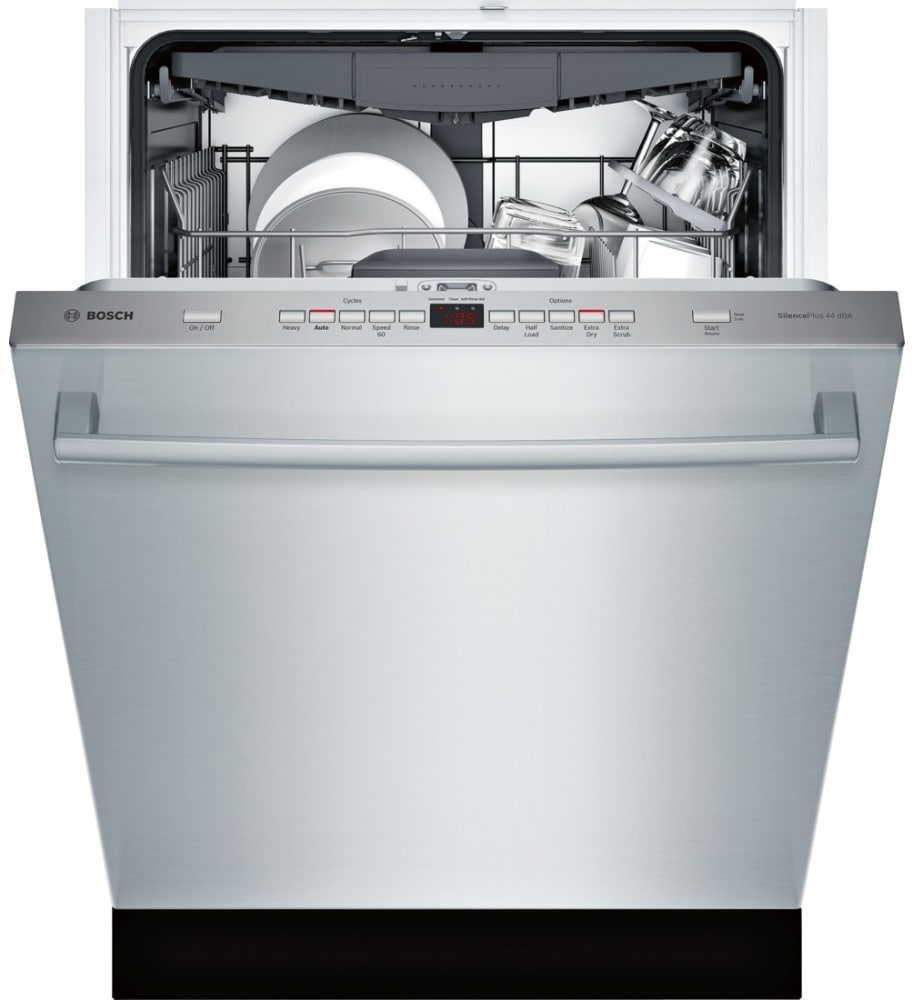 Bosch SHX863WD5N 300 DLX Series 24 Inch Stainless Steel Built-In Dishwasher - Ultra Quiet, Energy Efficient for Modern Kitchens