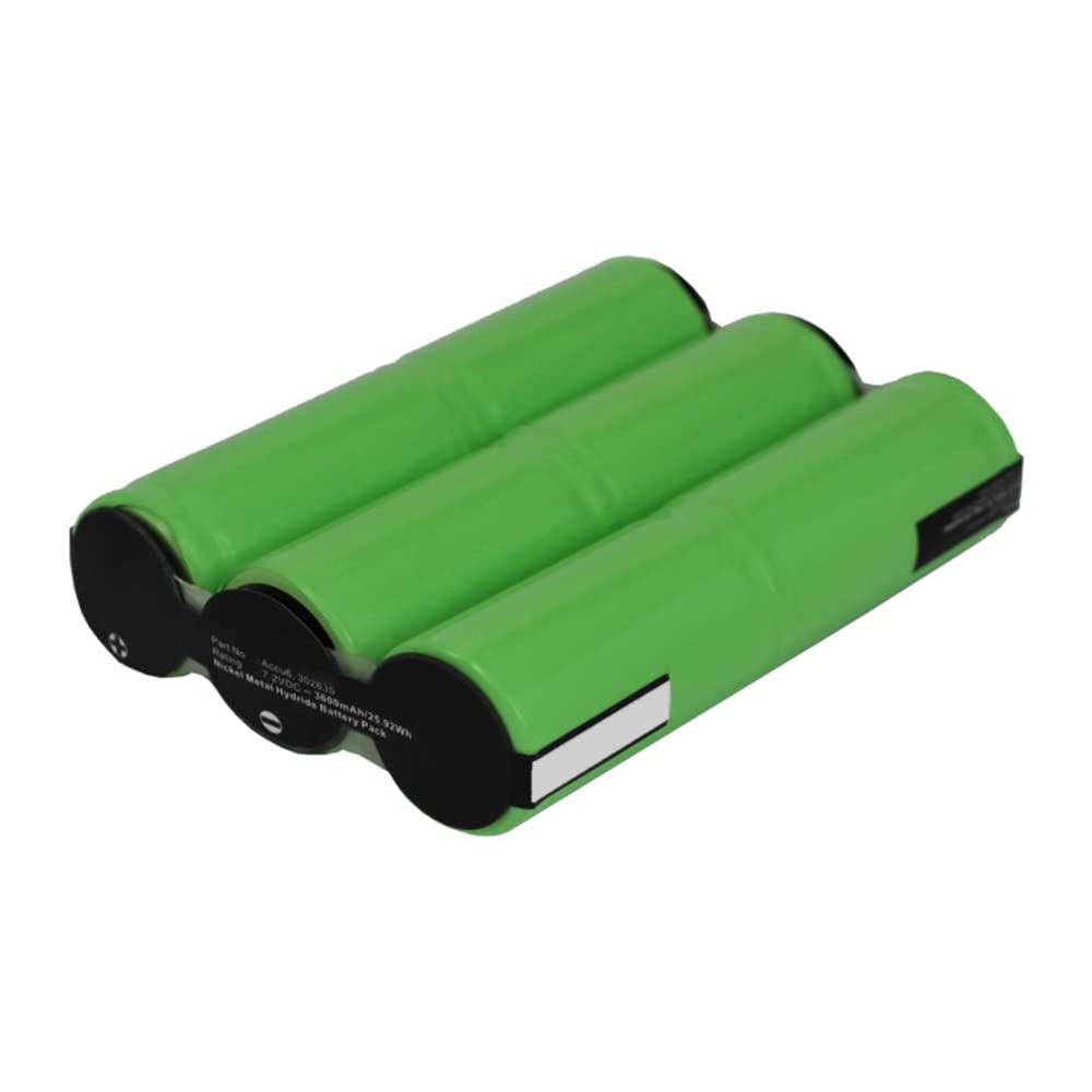 Synergy Digital Rechargeable Ni-MH Battery 7.2V 3600mAh for Gardena 302835 Gardening Tools - Power Your Lawn Mower, Hedge Trimmer & Garden Equipment with Long-Lasting Performance