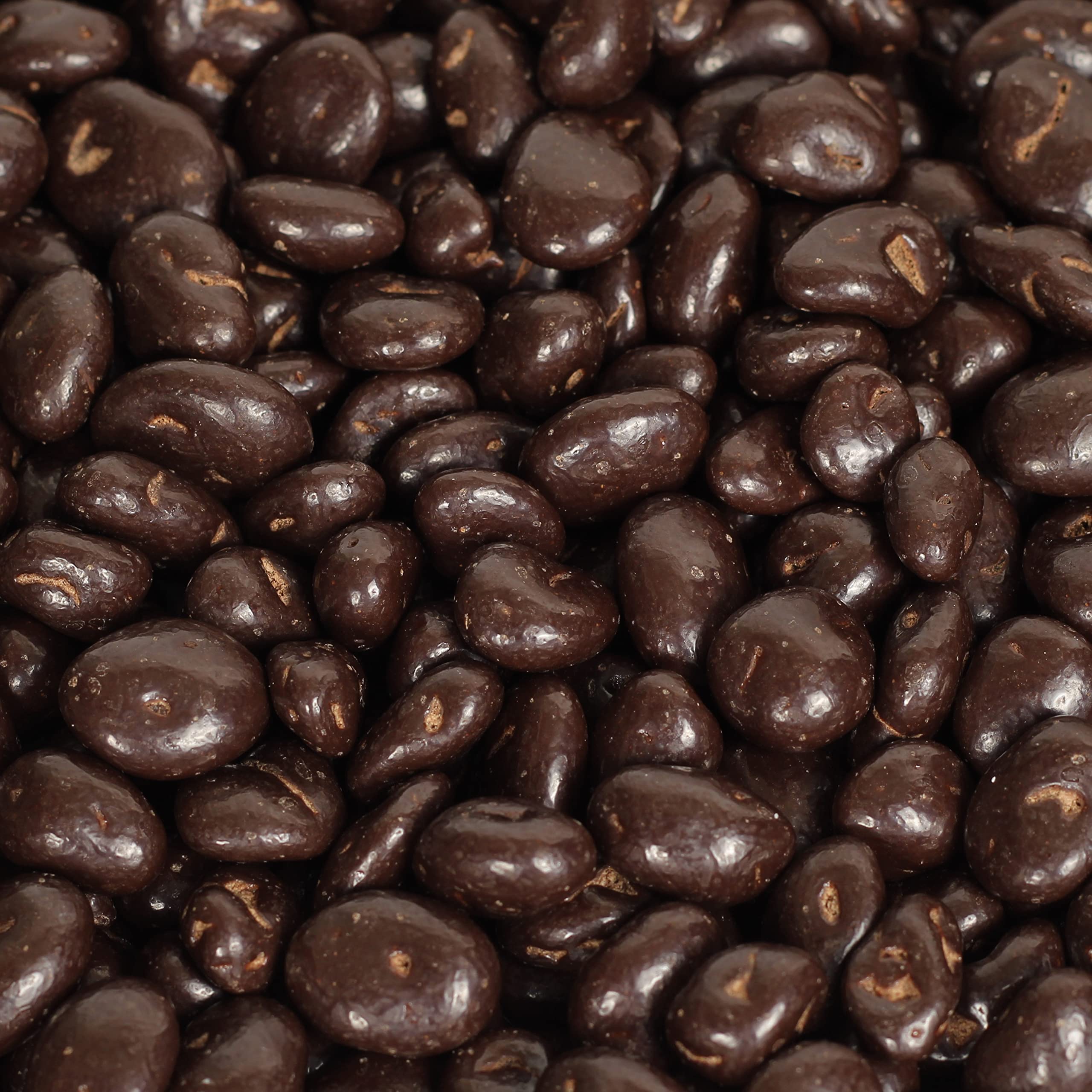Gourmet Dark Chocolate Covered Raisins - 1 Lb Bulk Bag (16 Oz) | Vegan, Kosher, USA Made | Healthy Dried Fruit Snack for Parties, Gifts & Office Treats | Its Delish Premium Chocolate Raisin Candy