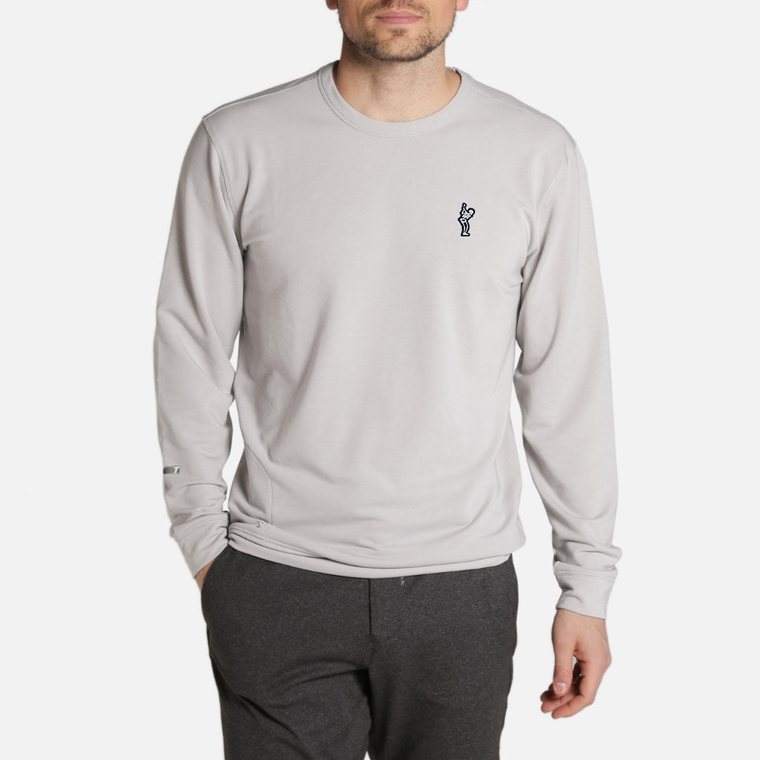 TRUE All Day Crewneck V2 | Dead Golfer Graphic Sweatshirt for Men & Women | Comfortable Cotton Pullover for Casual Wear, Street Style & Golf Enthusiasts