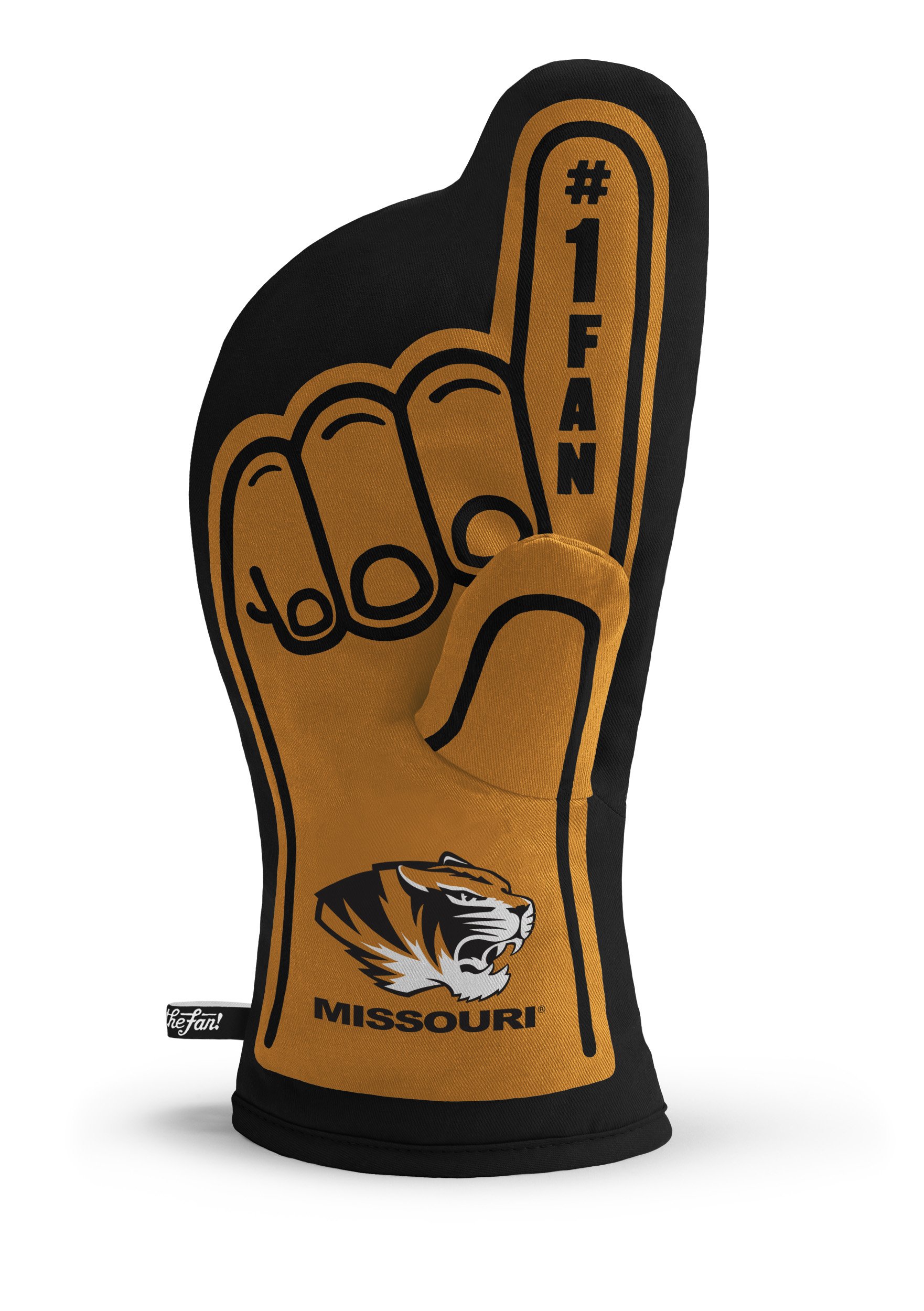 YouTheFan NCAA #1 Heat Resistant Oven Mitt - Perfect for Baking, Grilling & Kitchen Safety (Team Colors)