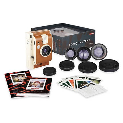 Lomography Lomo Instant Mini San Remo Edition Instant Camera with 3 Interchangeable Lenses - Perfect for Travel, Parties & Creative Photography
