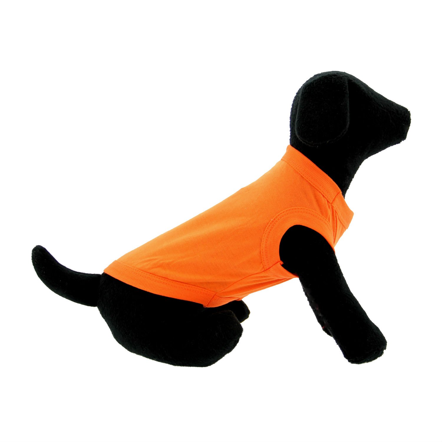 Orange Dog Tank Shirt - X-Small Pet Clothes for Summer & Outdoor Adventures