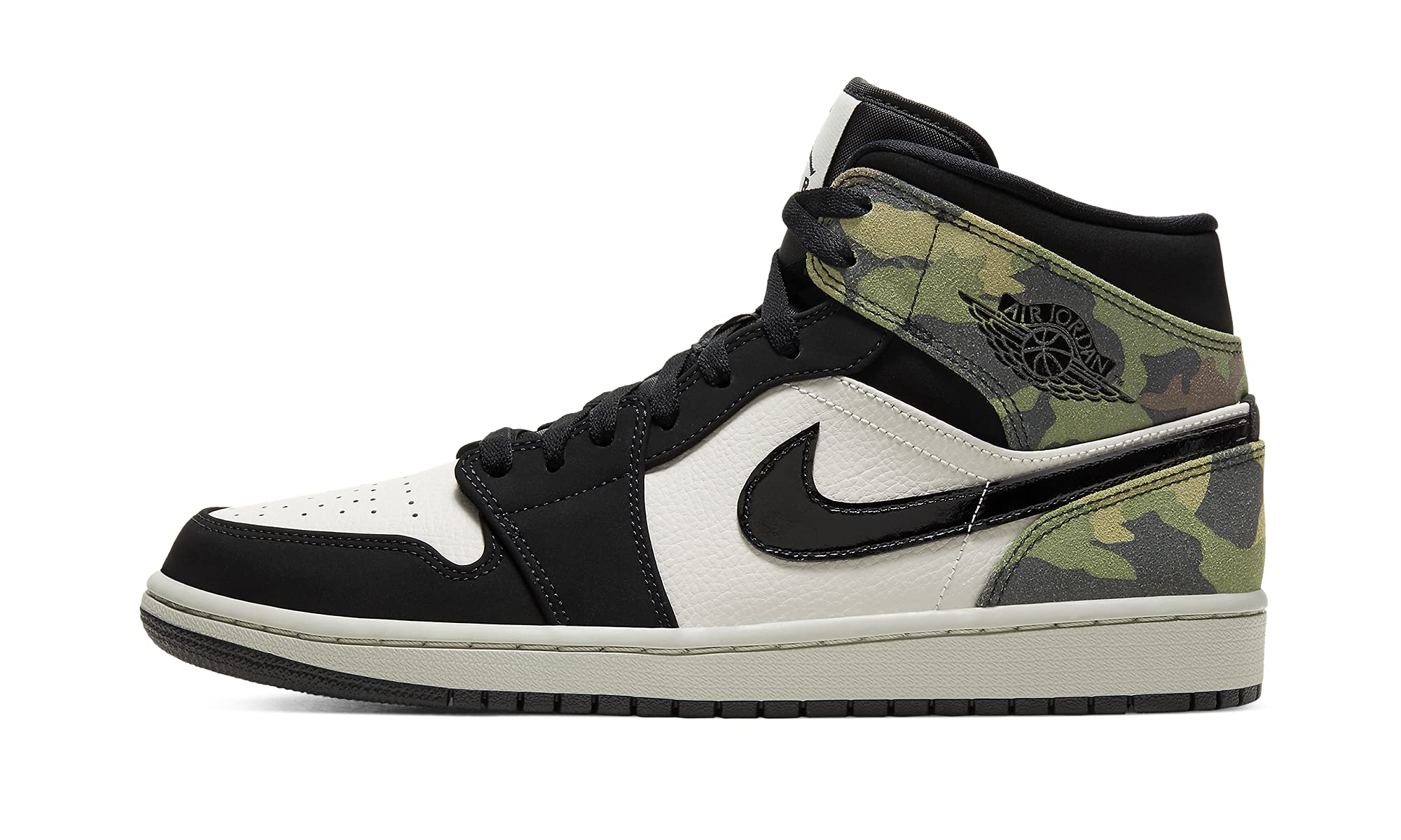 Nike Air Jordan 1 Mid Men's Sneakers - Camo CW5490-001 | Basketball Shoes for Men, Streetwear Fashion & Casual Wear