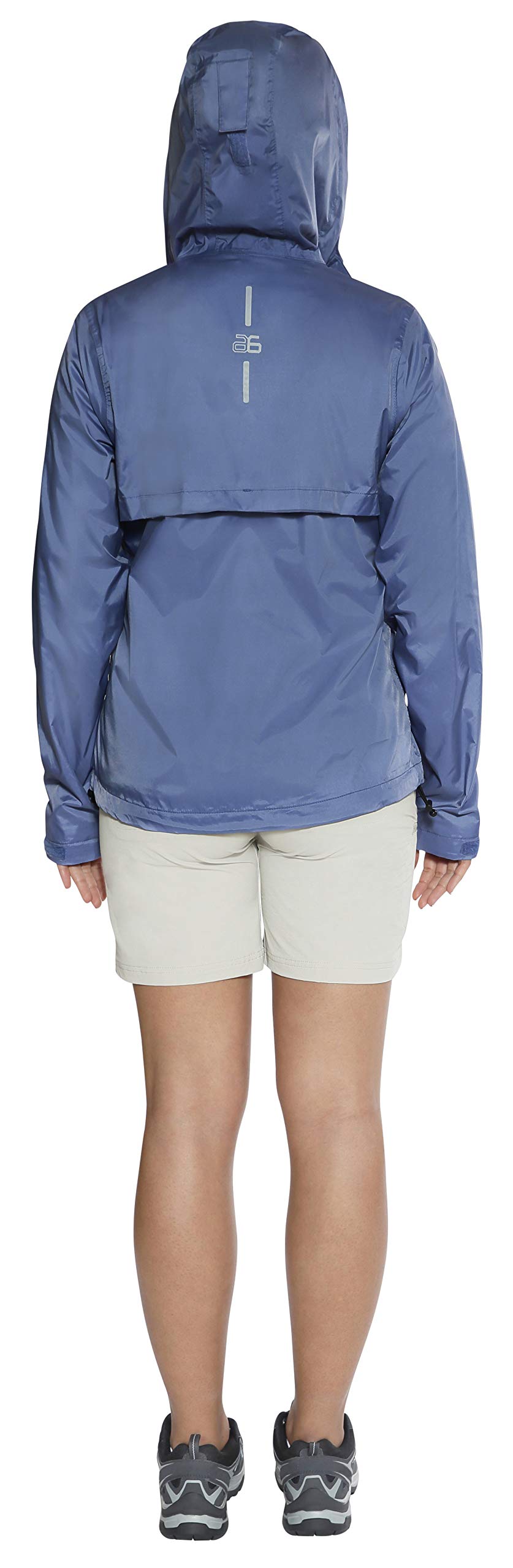 Arctix Women's Valley Fleece Lined Waterproof Rain Jacket - Lightweight Windproof Outdoor Coat for Hiking, Camping & Everyday Wear