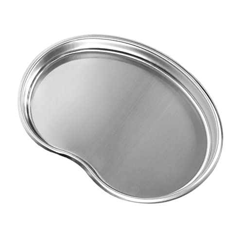 TOOYFUL Stainless Steel Kidney Tray - Reusable Sterilization Tool for Eyebrow & Lip Waxing in Salons | Professional Medical-Grade Waste Container for Beauty & Tattoo Parlors