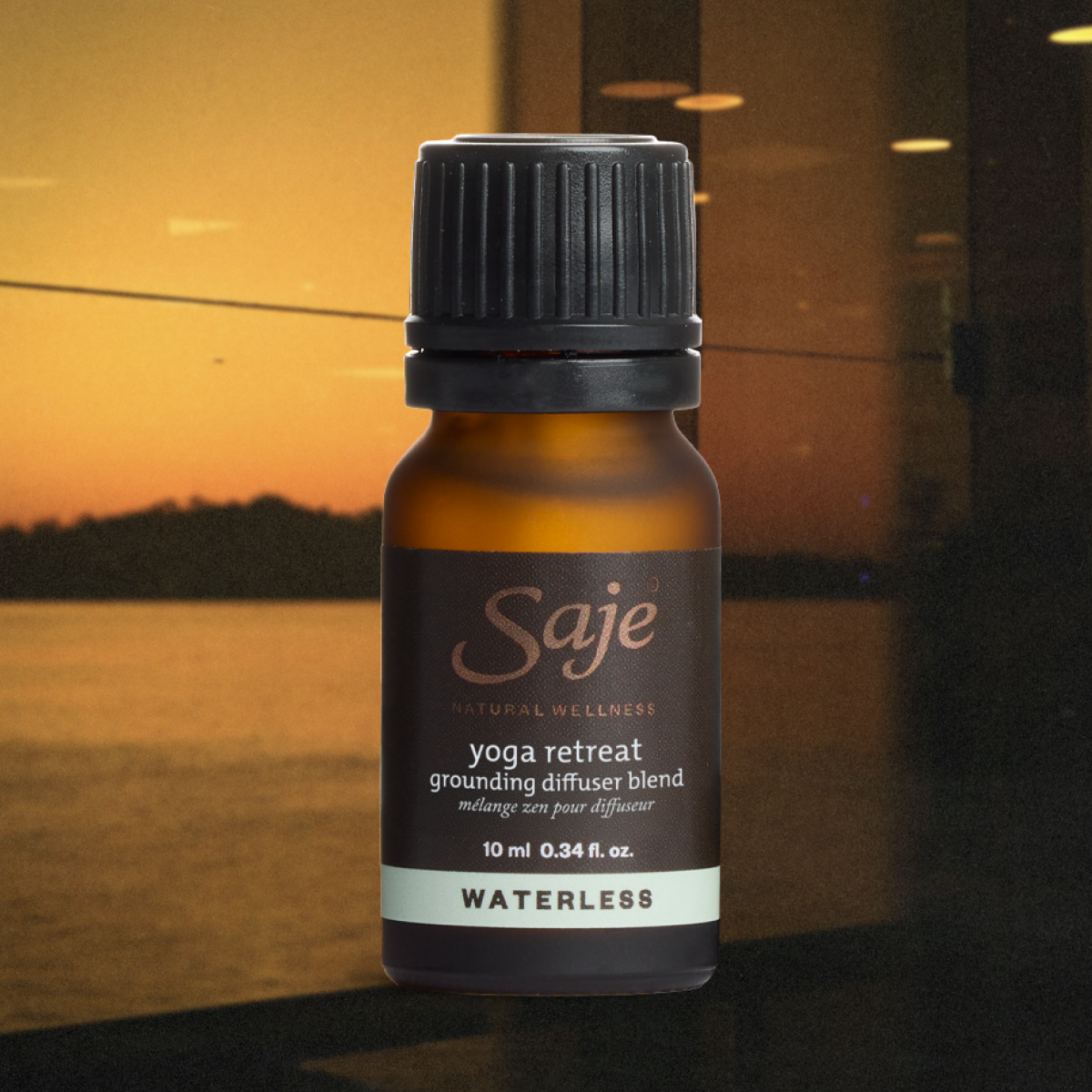 Yoga Retreat Grounding Essential Oil Diffuser Blend - Aromatherapy for Relaxation & Stress Relief - Perfect for Yoga, Meditation & Home Spa
