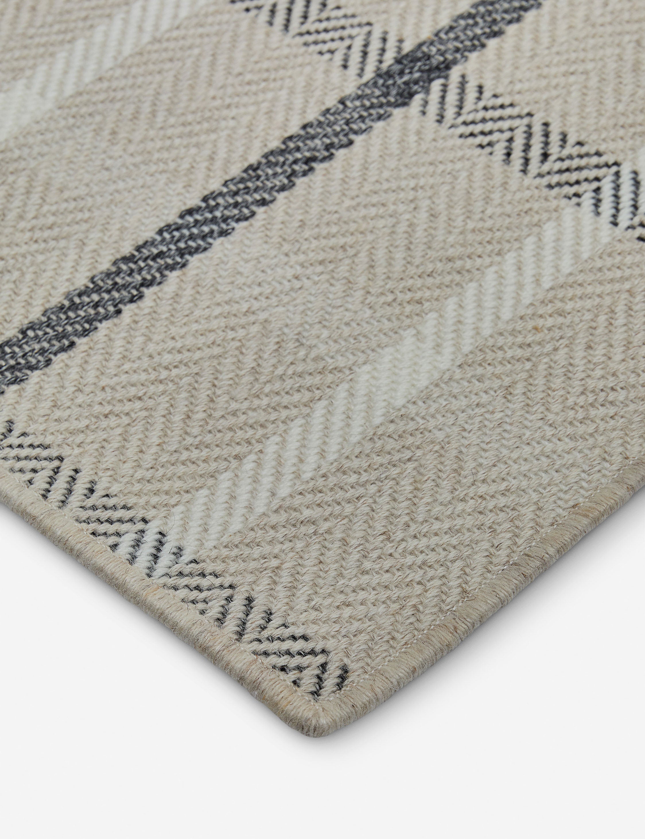 Handmade Custom Flatweave Wool Rug - Toasted Coconut Color 5.5x6 Feet - Boho Chic Living Room Decor, Bedroom Accent Rug for Cozy Home