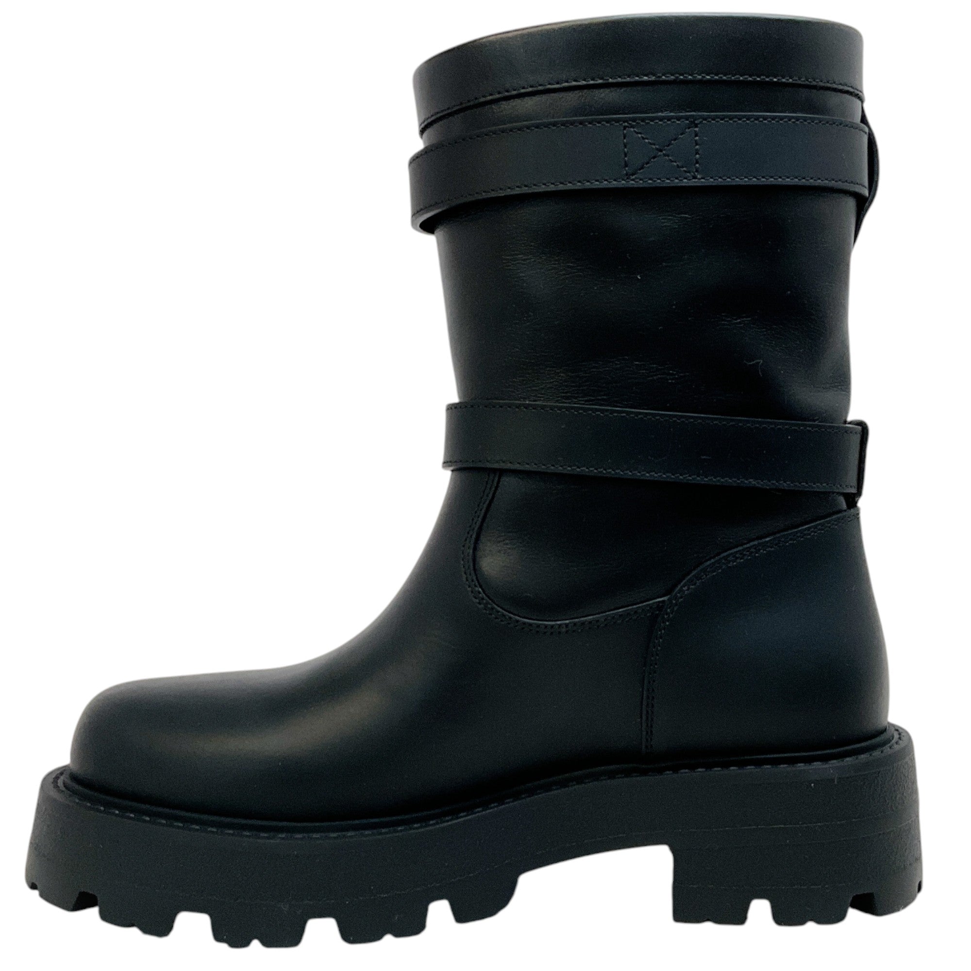 Christian Dior Black Leather D Major Ankle Boots for Women - Luxury Designer Booties for Fall & Winter - Perfect for Office, Party & Night Out
