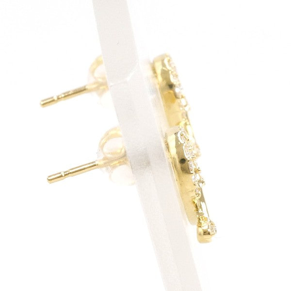 18K Yellow Gold Diamond Earrings for Women - Elegant Stud Earrings with Real Diamonds - Perfect for Weddings, Anniversaries & Special Occasions