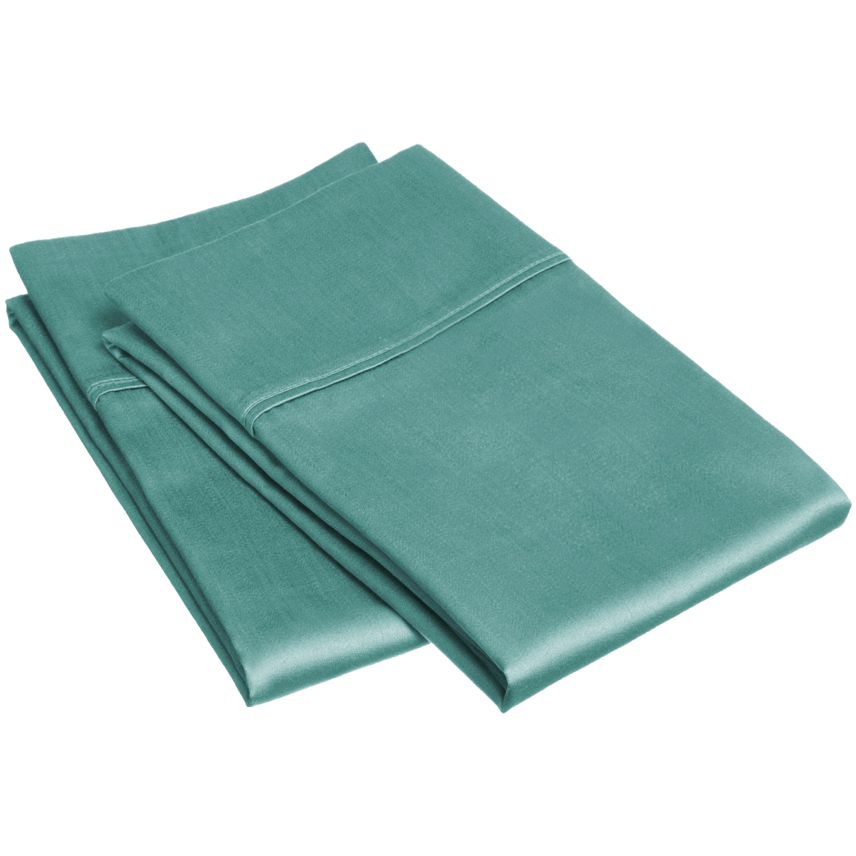 Premium 400 Thread Count Egyptian Cotton Pillowcase Set of 2 - Ultra Soft & Breathable Bedding for Luxury Hotels & Home Use