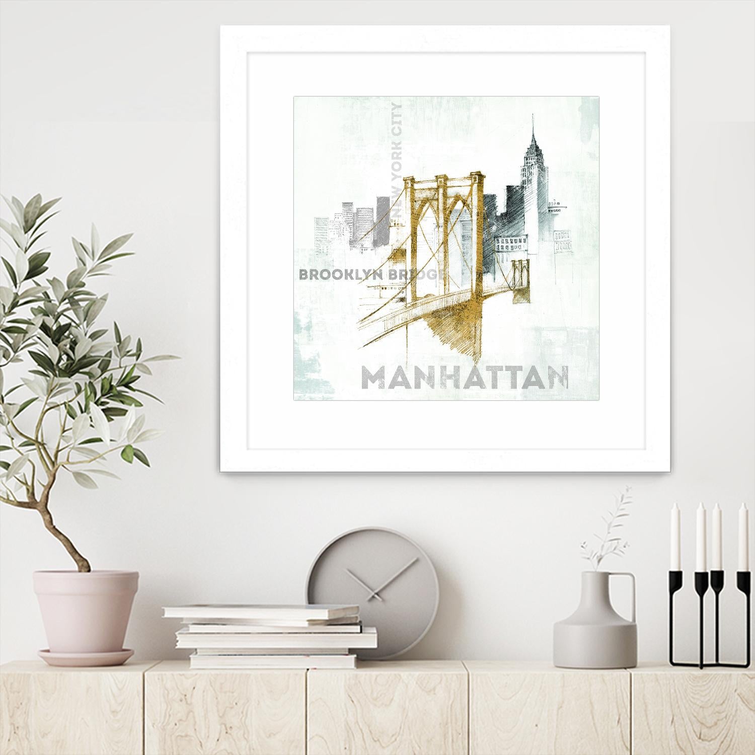 Brooklyn Bridge New York - Iconic Landmark & Tourist Attraction | Perfect for Sightseeing, Photography & NYC Travel Souvenirs