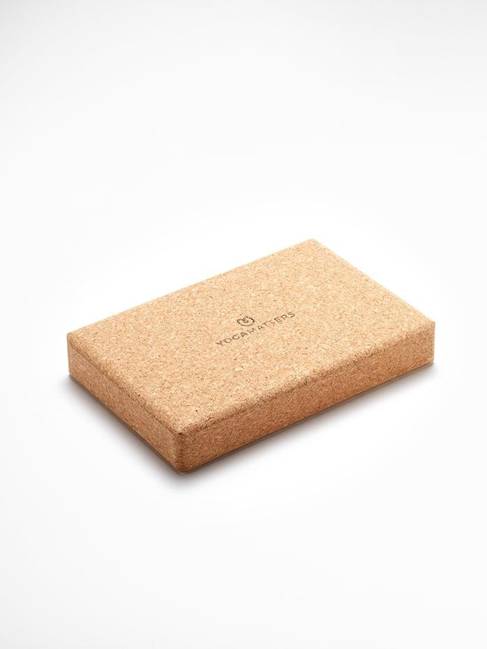 Premium Eco-Friendly Cork Yoga Block for Stability & Support - Ideal for Yoga, Pilates & Meditation Practice at Home or Studio