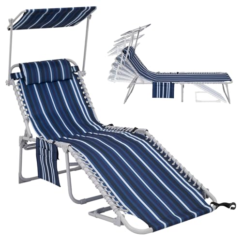 Shadeelite Canopy Blue White