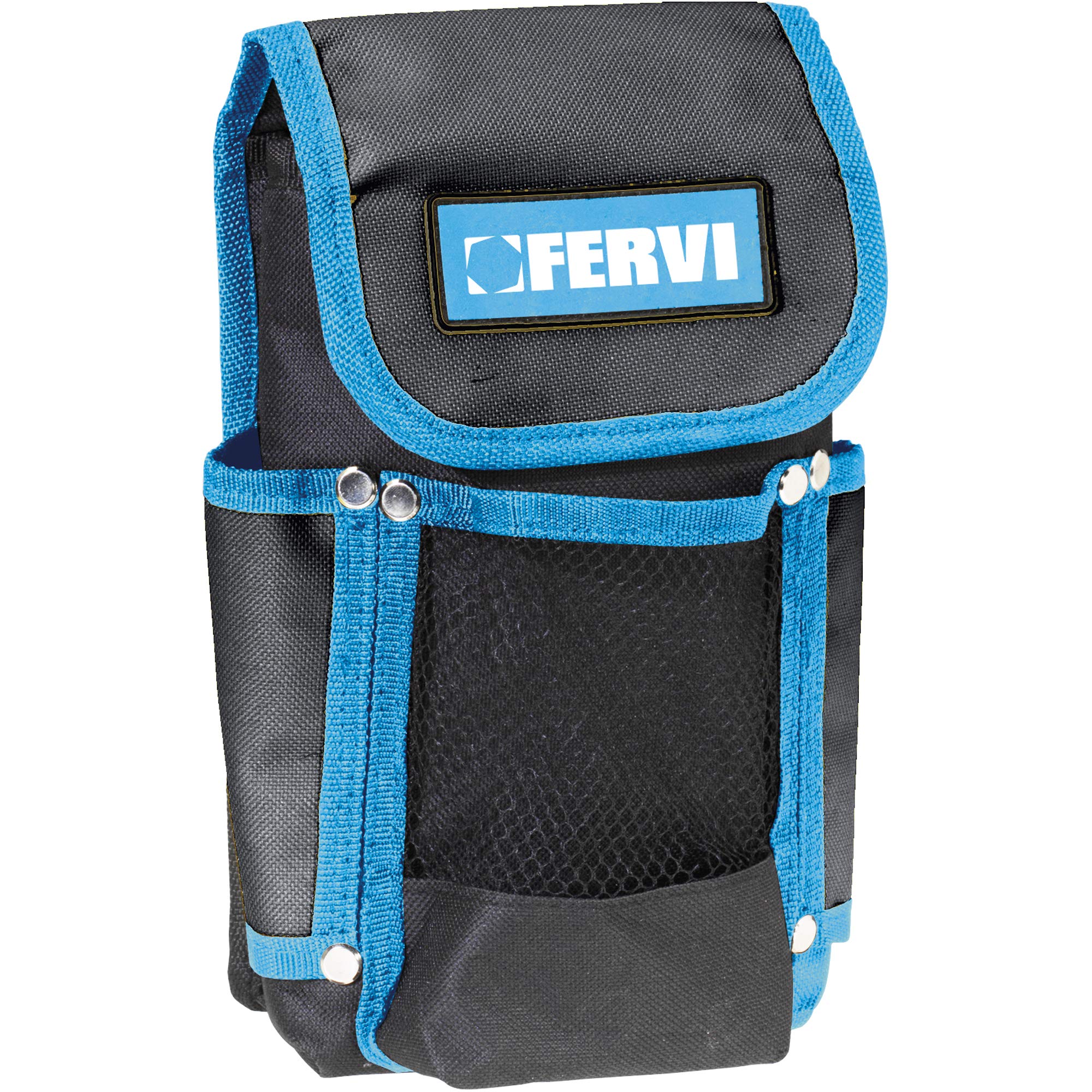 0408 Tool Carrier Bag Cyan/Black - Heavy Duty Multi-Pocket Utility Pouch for Electricians, Plumbers & DIY Enthusiasts - Perfect for Organizing Hand Tools, Screwdrivers & Wrenches On Job Sites