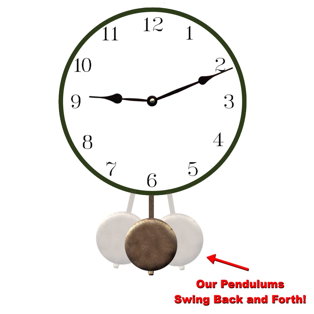 Custom Engraved Bass Fishing Wall Clock - Perfect for Angler Gifts, Man Cave & Home Office Decor