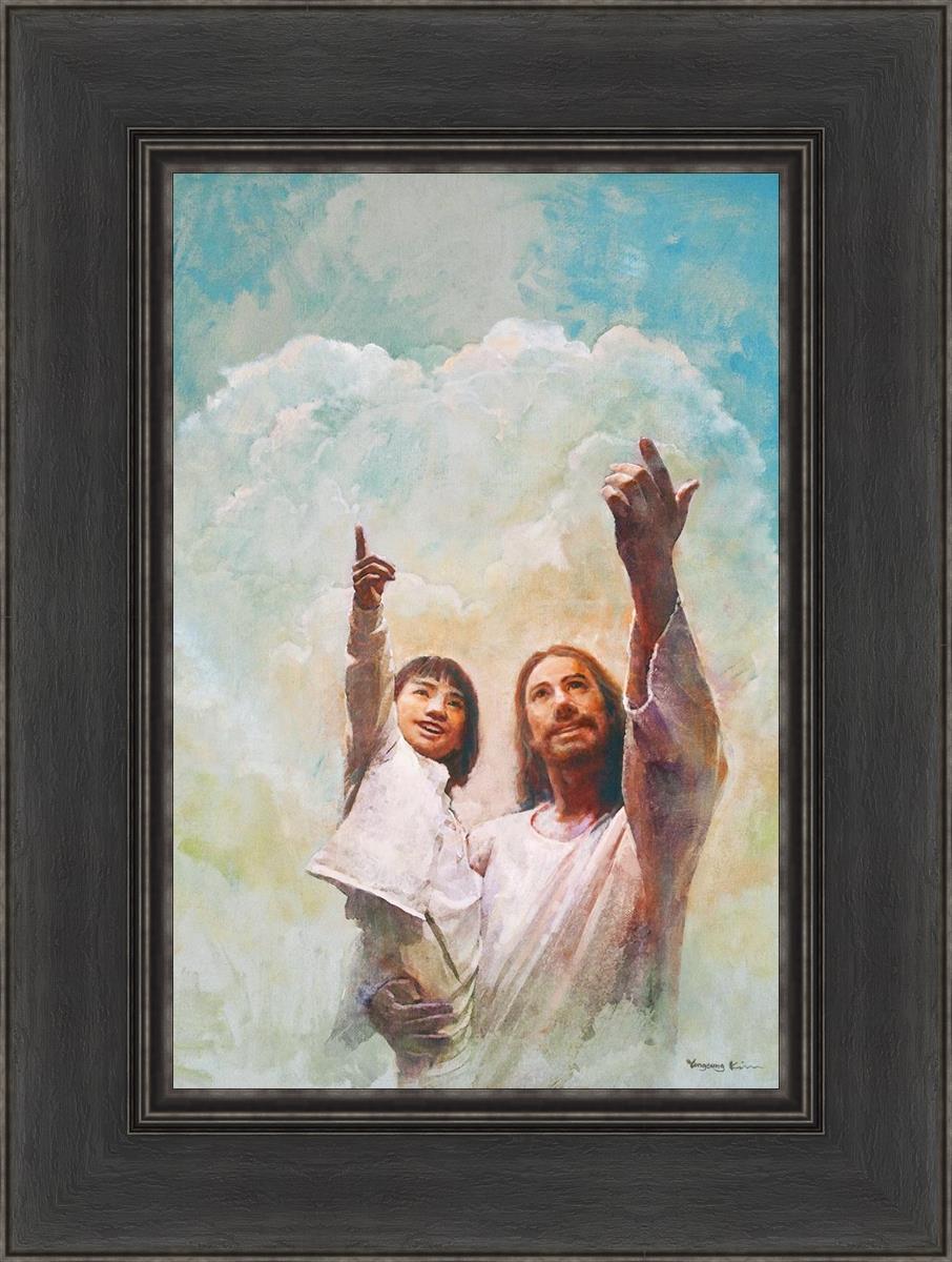 God is Love by Yongsung Kim - Inspirational Christian Wall Art for Home, Church & Office Decor
