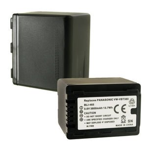 Panasonic VW VBT380 3.6V 3800mAh Rechargeable Battery - High Capacity Power for Cordless Phones, Cameras & Electronics - Long Lasting Backup Solution