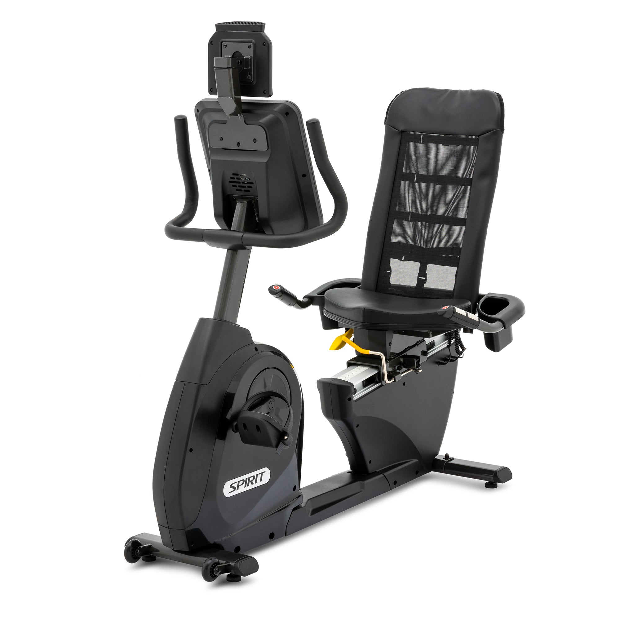 Spirit XBR95 Recumbent Exercise Bike for Home Gym - Low Impact Cardio Workout Equipment for Seniors & Rehabilitation - Perfect for Small Spaces & Indoor Cycling Training