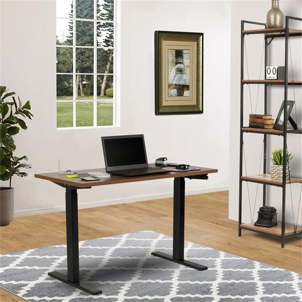 Ergonomic Adjustable Height Desk - Model 23000 by OS Home & Office Furniture for Standing & Sitting Work | Home Office, Study & Workspace Solution