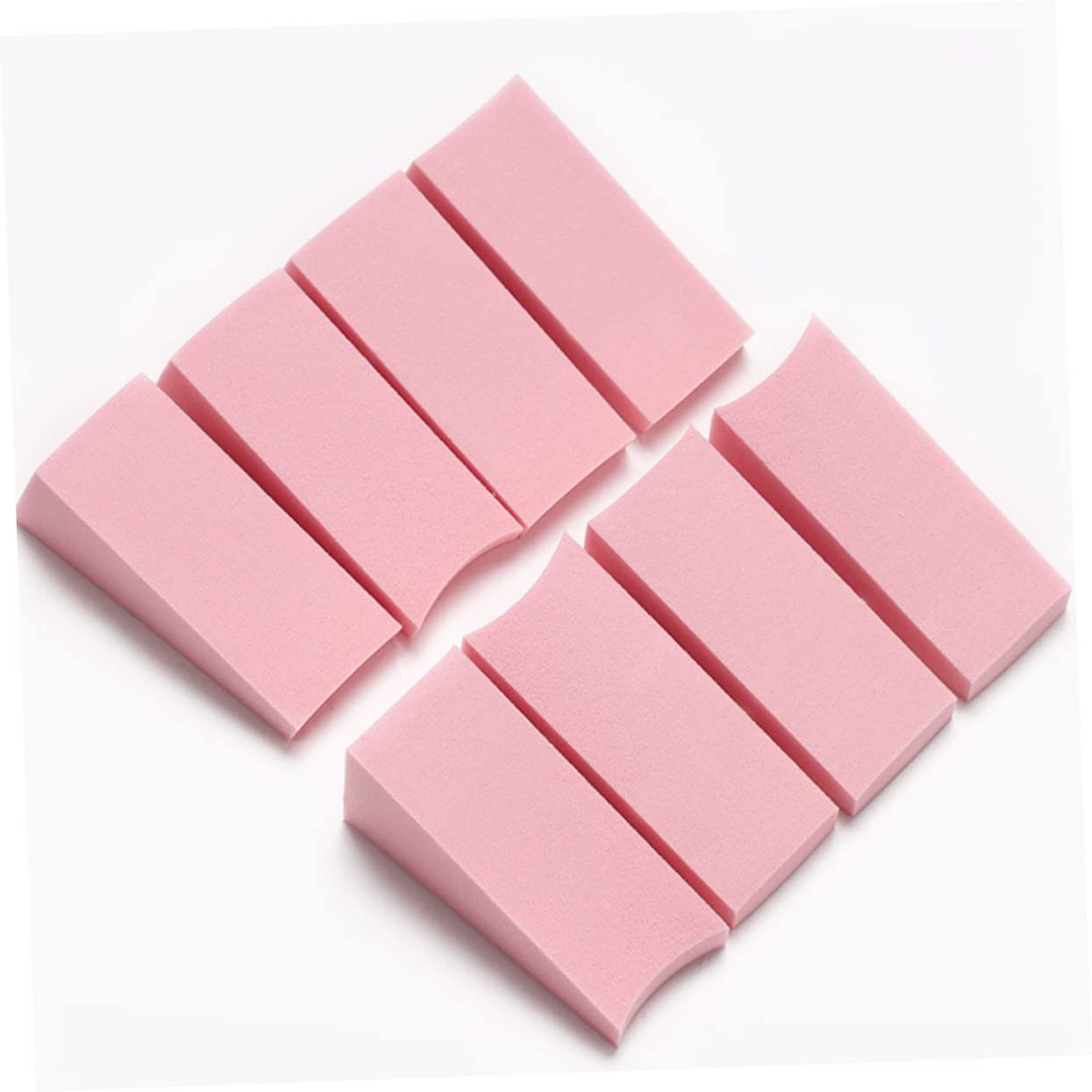 Minkissy 3PCS Elegant Nail Art Sponges - Soft Gradient Makeup Sponges for Ombre Manicure, Easy to Apply & Blend - Perfect for Salon, Home Nail Care & DIY Nail Designs