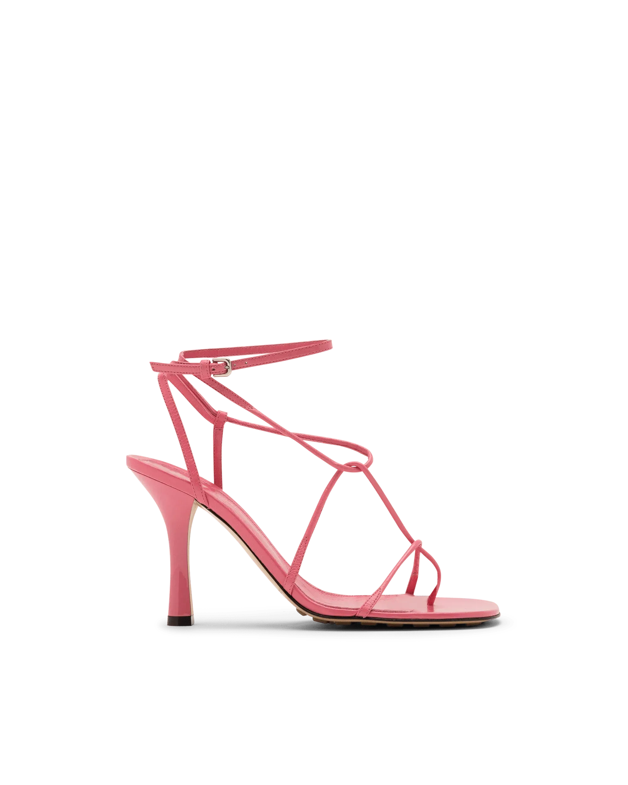 Women's Line' Heeled Sandals - Elegant High Heel Open Toe Summer Dress Sandals for Weddings, Parties & Date Nights