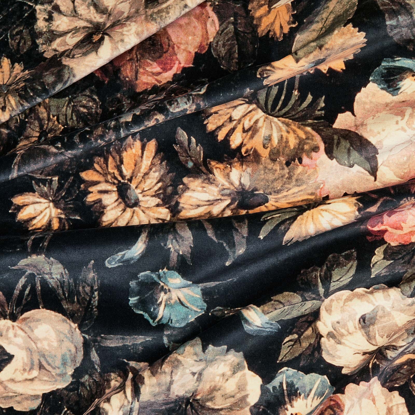 MIDNIGHT GARDEN Velvet Multi-Purpose Throw Blanket - Soft Cozy Luxury for Bed, Sofa & Travel - Perfect for Home Decor, Gift Giving and Cold Weather Comfort