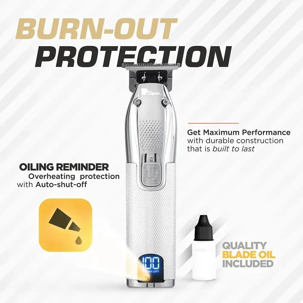 Precision Hair Trimmer for Men - Professional Beard & Mustache Grooming Kit with Adjustable Settings - Perfect for Home, Travel & Salon Use