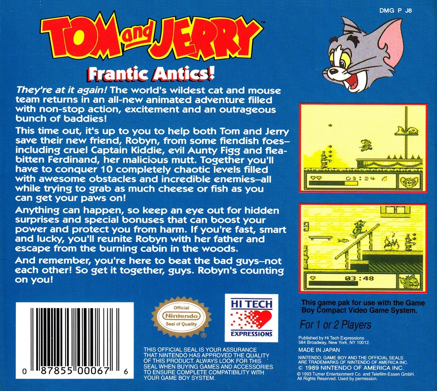 Tom and Jerry: Frantic Antics! - Classic Cartoon Comedy for Kids & Adults - Perfect for Family Movie Nights & Birthday Parties