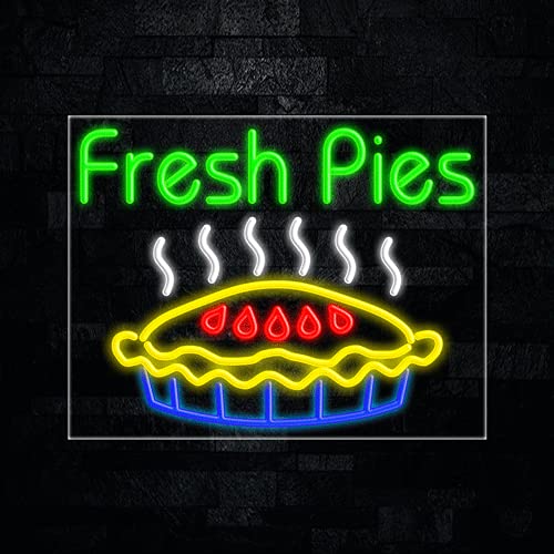 Fresh Pies LED Neon Sign - 28