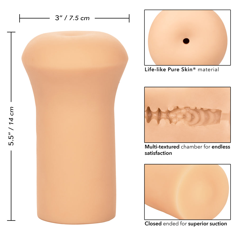 Boundless Non-Anatomical Stroker - Premium Male Pleasure Device for Enhanced Sensation | Perfect for Solo Play & Couples' Intimate Moments
