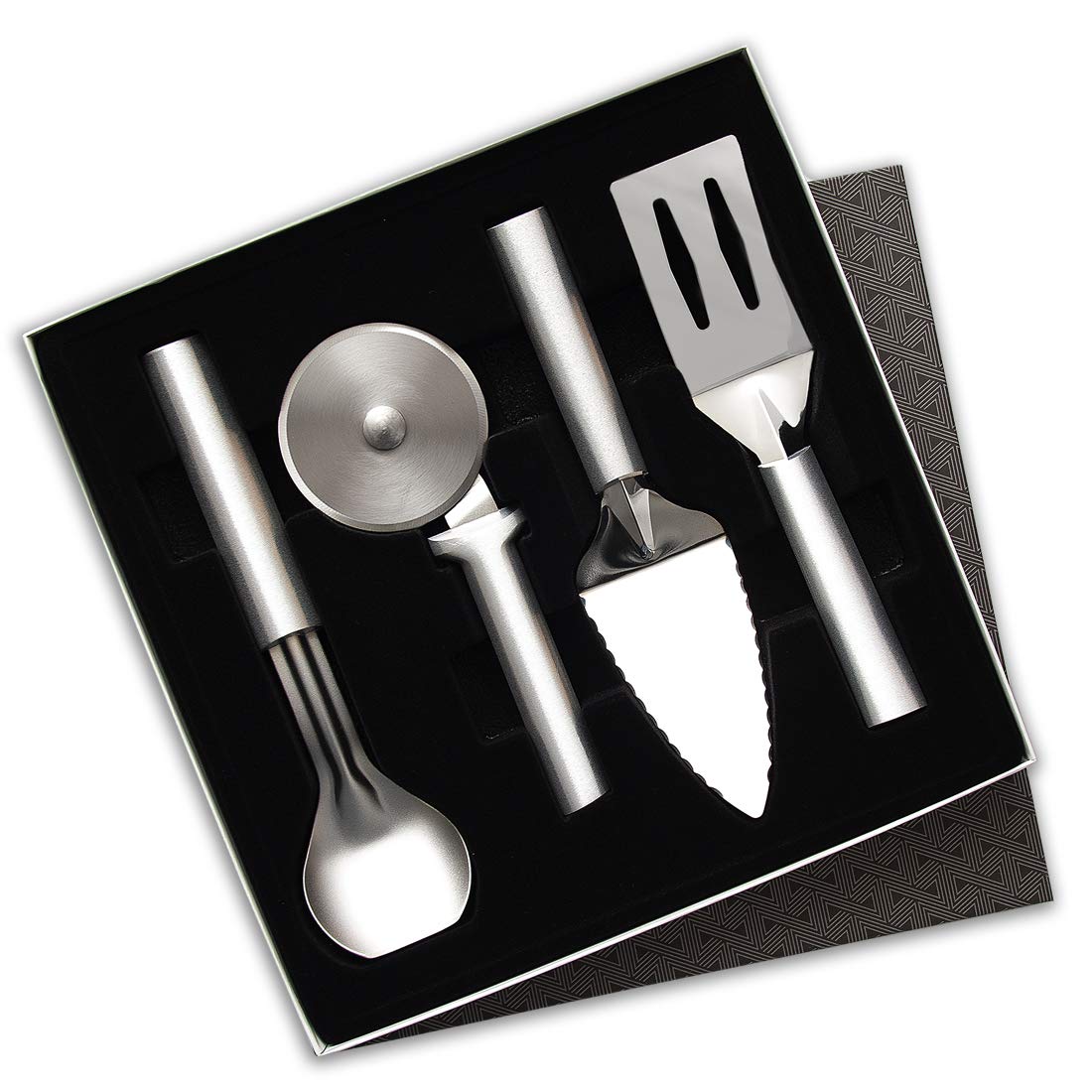 Premium Rada Cutlery 15-Piece Ultimate Stainless Steel Utensil Gift Set with Silver Handle - Perfect for Weddings, Housewarming & Kitchen Upgrades