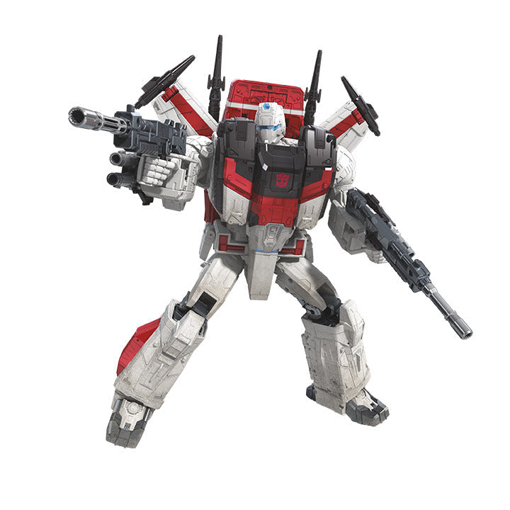 Jetfire Transformers Siege: War for Cybertron Trilogy 6-Inch Collectible Action Figure with 20+ Points of Articulation - Perfect for Display, Play & Cybertron Battle Scenes